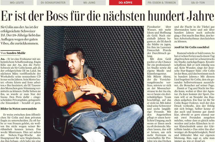 Er ist der Boss für die nächsten hundert Jahre
